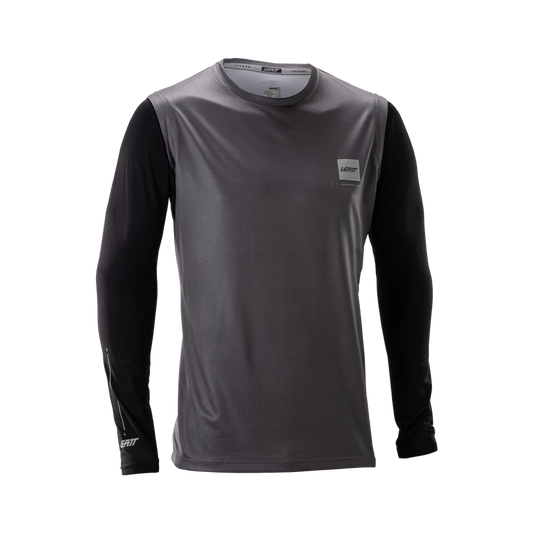 LEATT MTB GRAVITY 2.0 Long Sleeve Jersey Black/Grey