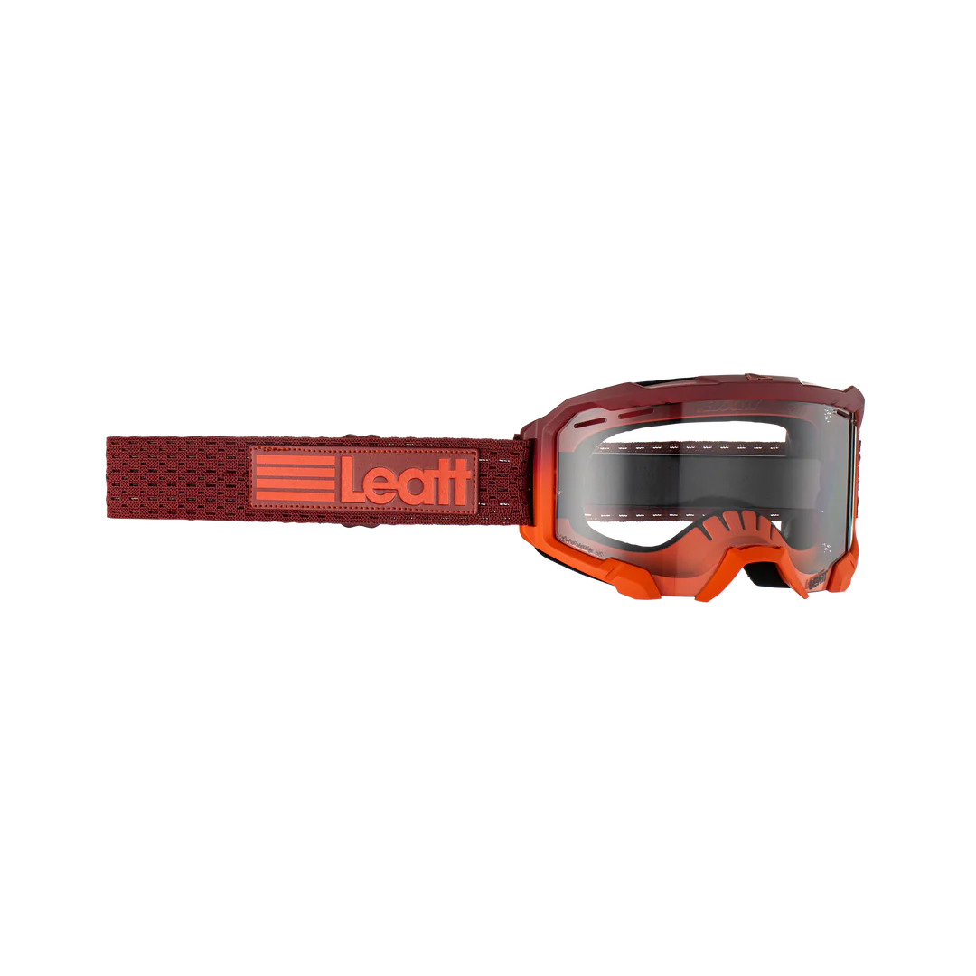 LEATT VELOCITY 4.0 MTB Goggle Orange Clear Lens