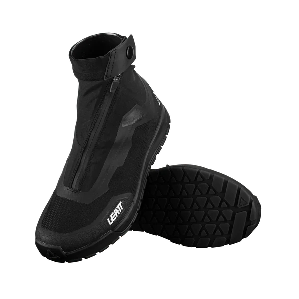 MTB boty ZIMNÍ LEATT HYDRADRI 7.0 FLAT PEDALS Černá