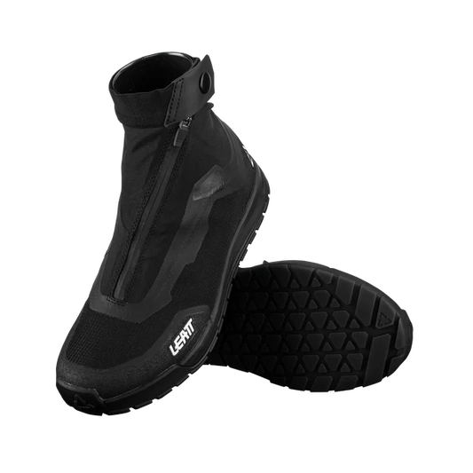 MTB boty ZIMNÍ LEATT HYDRADRI 7.0 FLAT PEDALS Černá