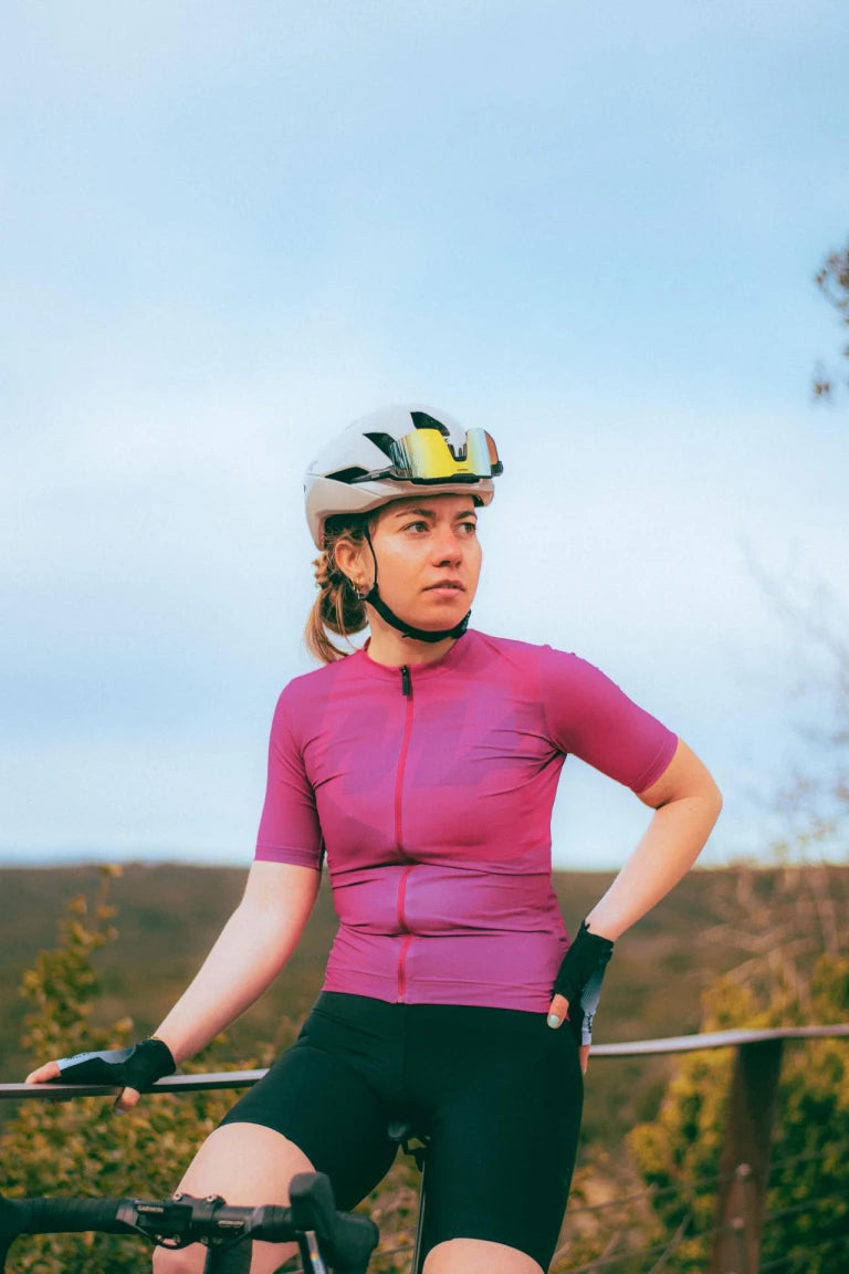 MAVIC ICON GRAPHIC Short Sleeve Women's Jersey Fuchsia