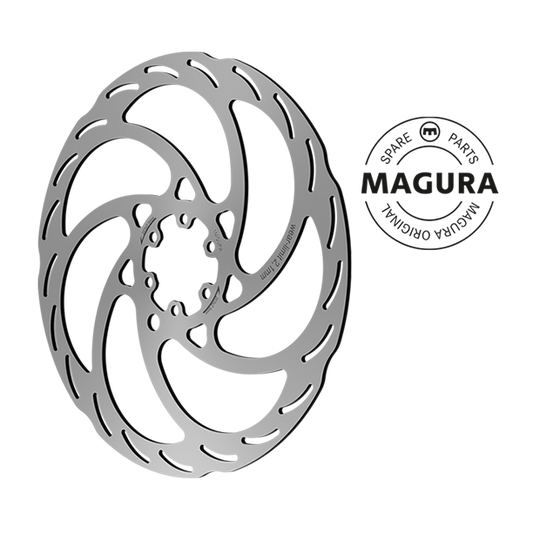 MAGURA MDR-S 2.5mm 6-Bolt Disc Silver