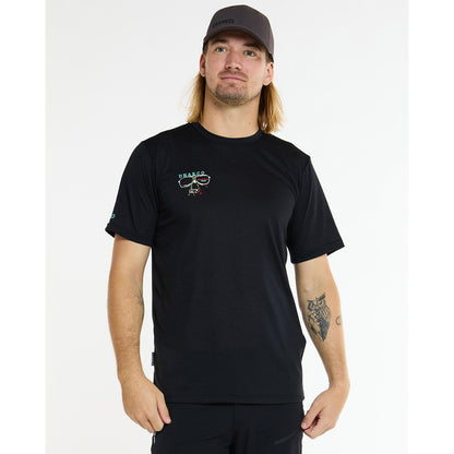 Dres DHARCO TECH TEE EDDIE Kratki Rokavi Črn