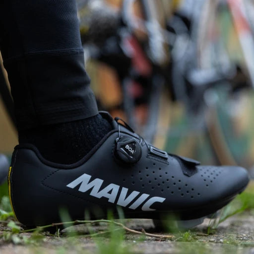 Landevejssko MAVIC COSMIC BOA Sort/Hvid