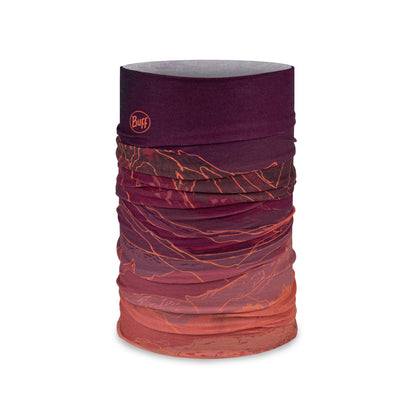 Ovratnik BUFF ORIGINAL ECOSTRETCH Unal Bordeaux/Orange