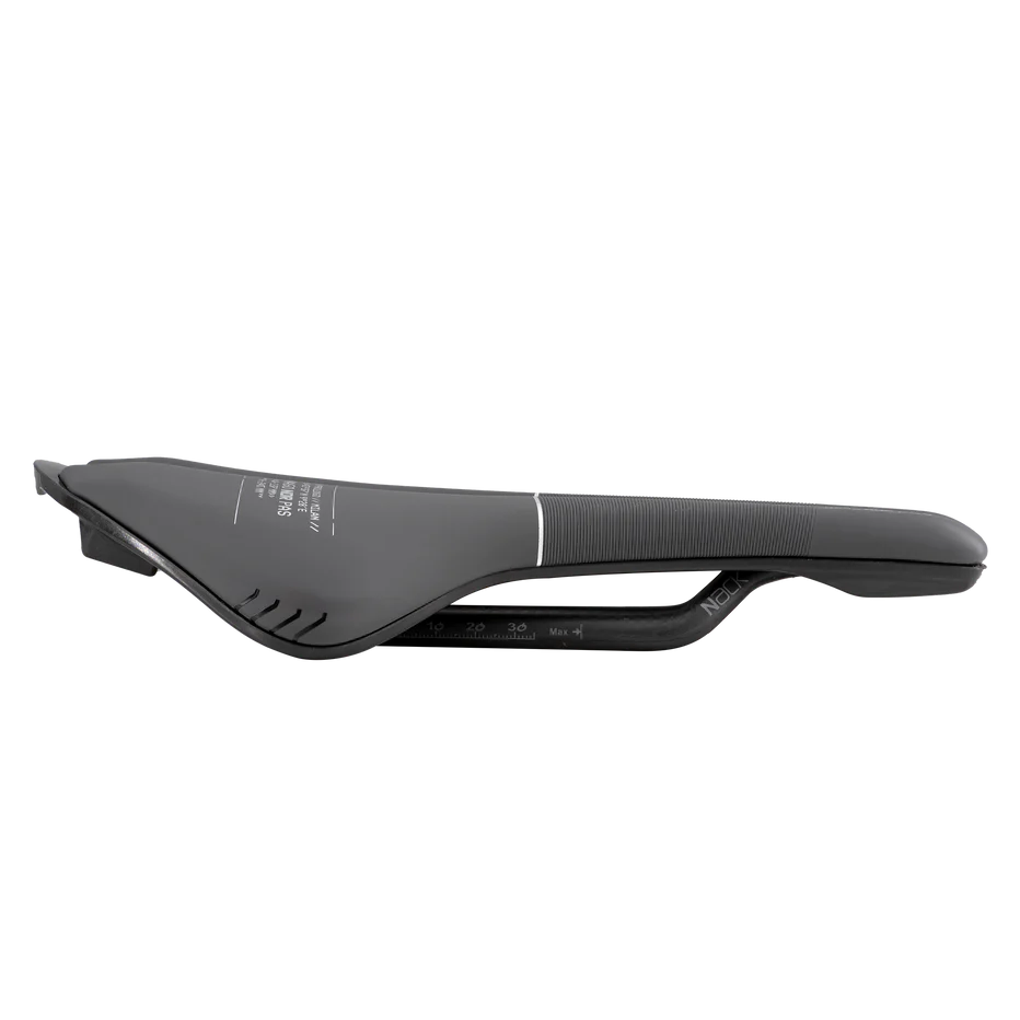 Sadel PROLOGO NAGO NDR PAS 137mm Skenor Nack Svart