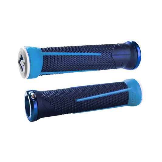 Grips ODI AARON GWIN Lock-On 135 mm Μπλε