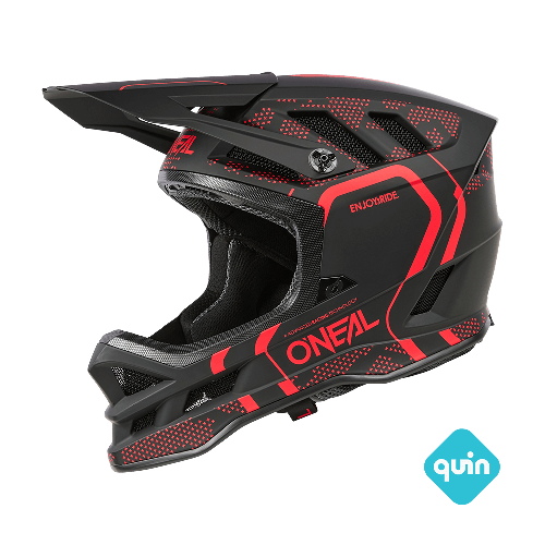 Přilba MTB O'NEAL BLADE POLYACRYLITE STRIKE černá/červená