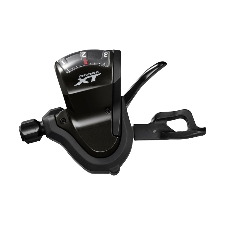 Left SHIMANO XT SL-T8000 3-speed shifter