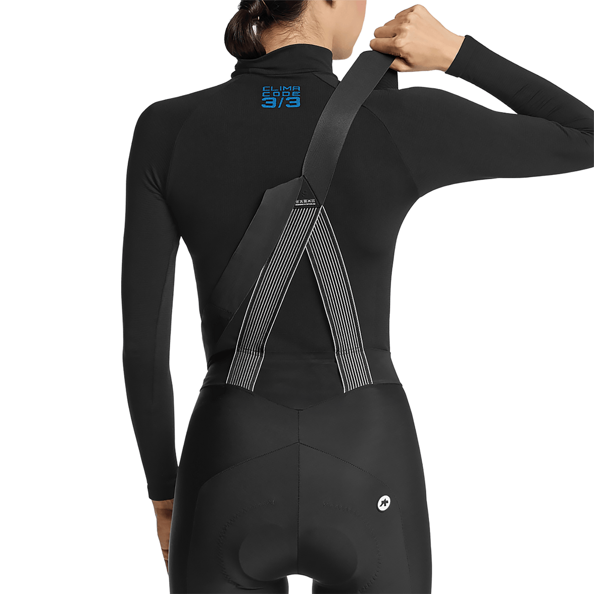 Underplagg ASSOS WINTER SKIN P1 Långa ärmar Dam Svart