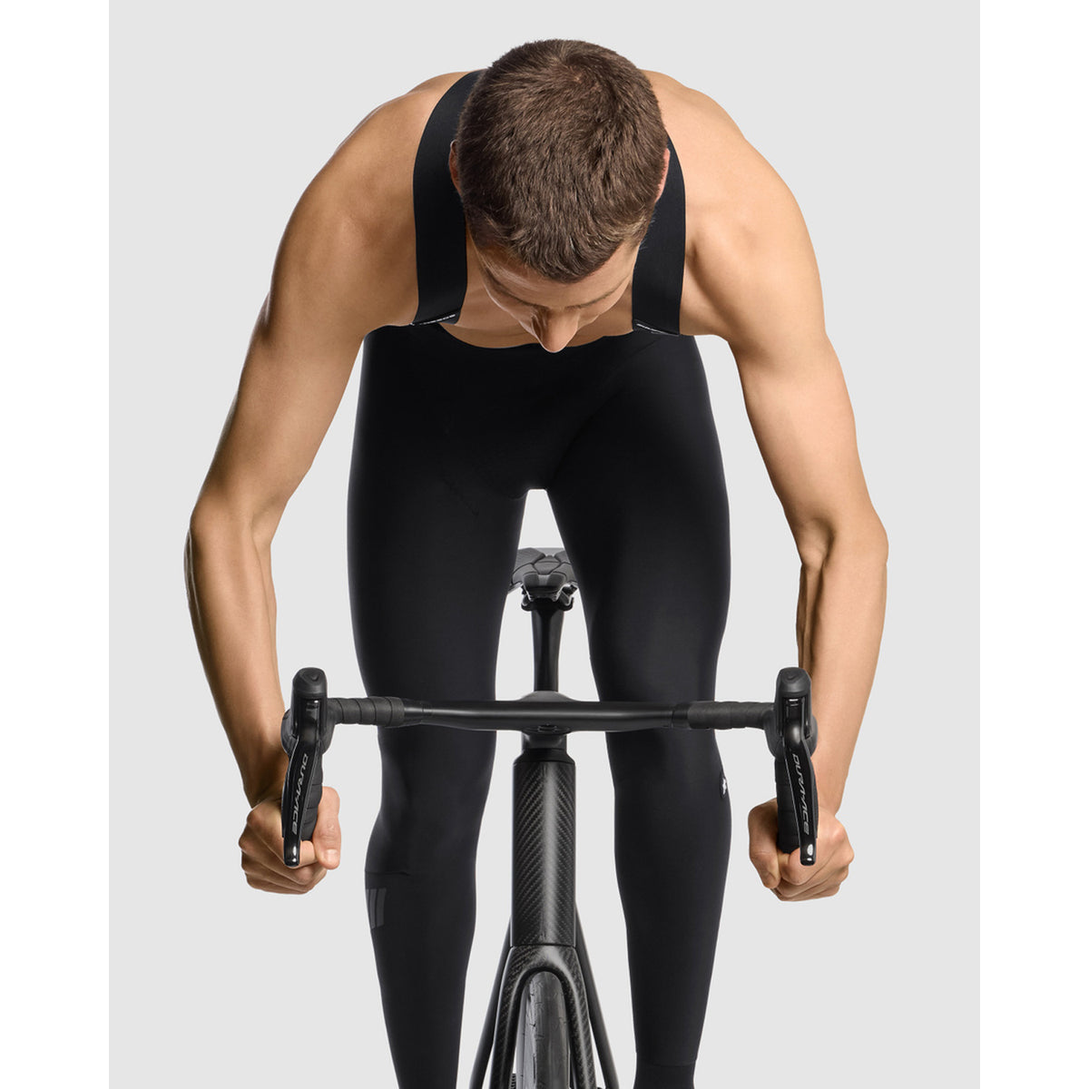 Dlouhé Laclové Kalhoty ASSOS EQUIPE R HABU WINTER S11 Černé