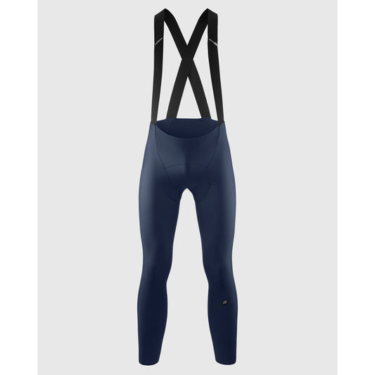 Långbyxor med Hängslen ASSOS MILLE GT SPRING FALL S11 Primal Blue