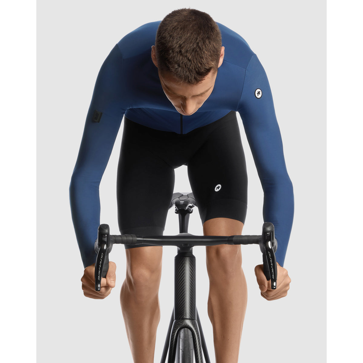 Tröja ASSOS MILLE GT SPRING FALL C2 Långärmad Stone Blue