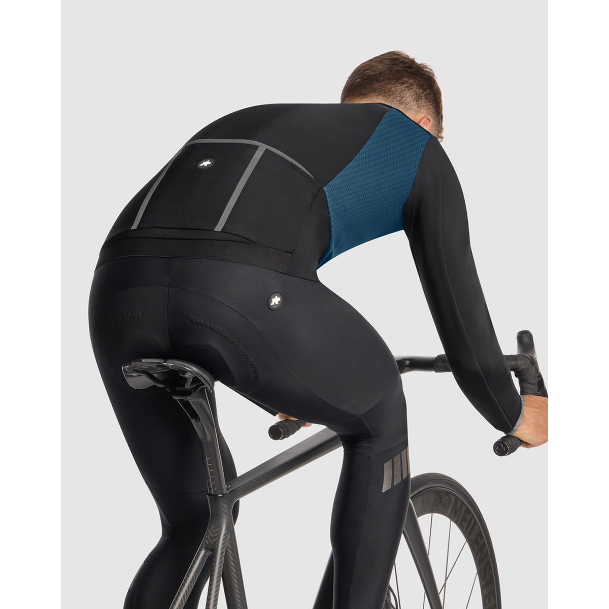 ASSOS EQUIPE R HABU WINTER S11 Jacket Petrol Blue