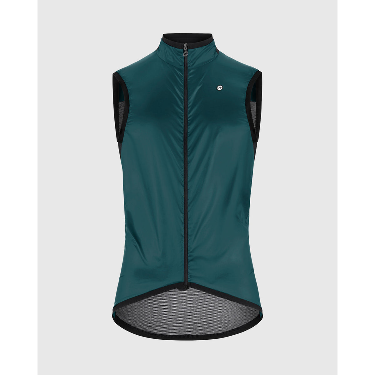 ASSOS MILLE GT WIND C2 Foundation Green Sleeveless Jacket
