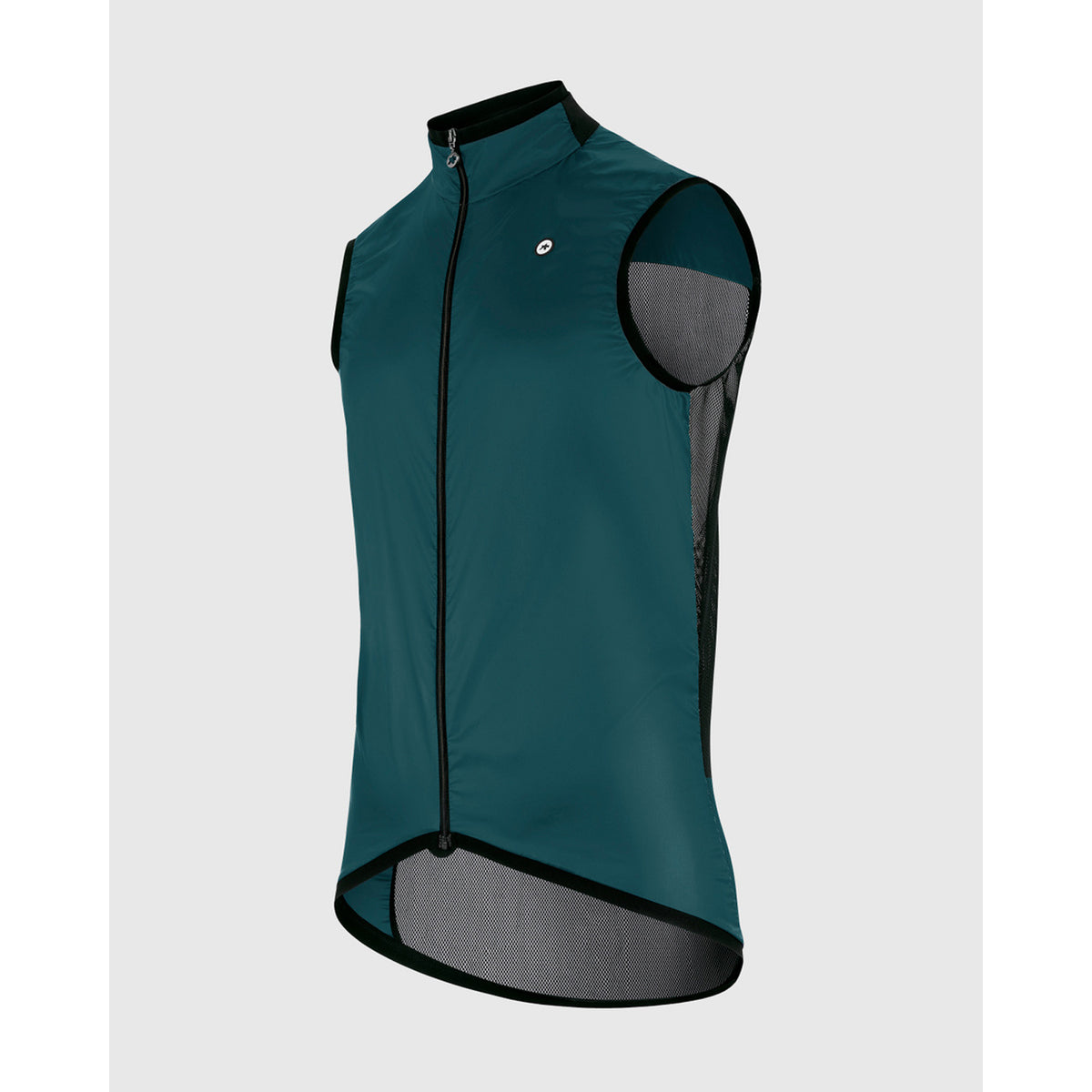 ASSOS MILLE GT WIND C2 Foundation Green Sleeveless Jacket