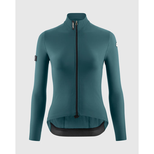 Trøje ASSOS UMA GT SPRING FALL C2 Langærmet Dame Foundation Green