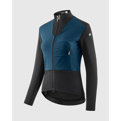 Kurtka ASSOS DYORA R HABU WINTER S11 Femme Petrol Blue