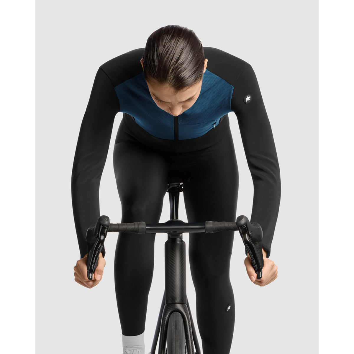 ASSOS DYORA R HABU WINTER S11 Women's Jacket Petrol Blue