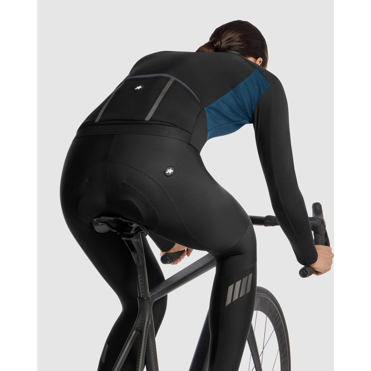 ASSOS DYORA R HABU WINTER S11 Women's Jacket Petrol Blue