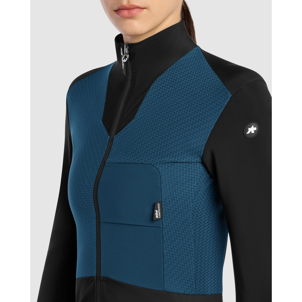 ASSOS DYORA R HABU WINTER S11 Women's Jacket Petrol Blue
