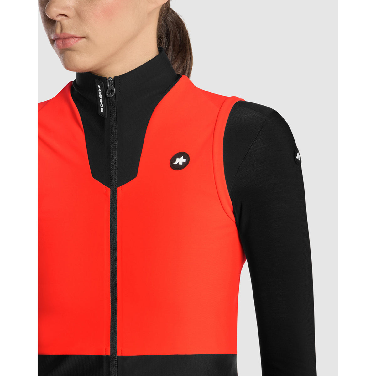 ASSOS DYORA R SPRING FALL S11 Women's Sleeveless Gilet LollyRed