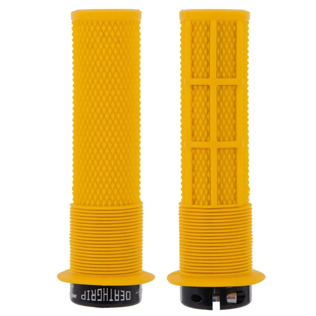 Grips DMR DEATHGRIP Flange Medium Lock-on Geel