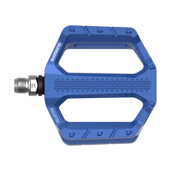 SHIMANO PD-EF202 Flat Pedals Blue