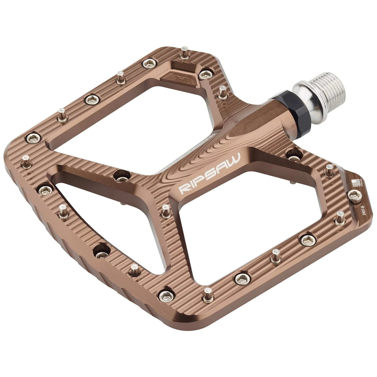 Platformové pedály WOLF TOOTH RIPSAW Espresso
