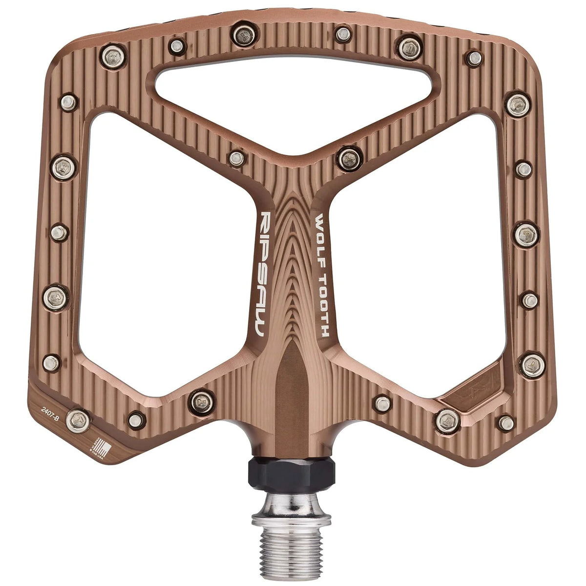 Platformové pedály WOLF TOOTH RIPSAW Espresso