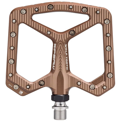 Ploske Pedale WOLF TOOTH RIPSAW Espresso