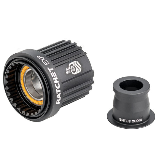 Барабан за свободен венец DT SWISS Ratchet EXP тип Shimano Micro Spline за ос 12x142/148 мм, олекотен алуминий, керамични лагери