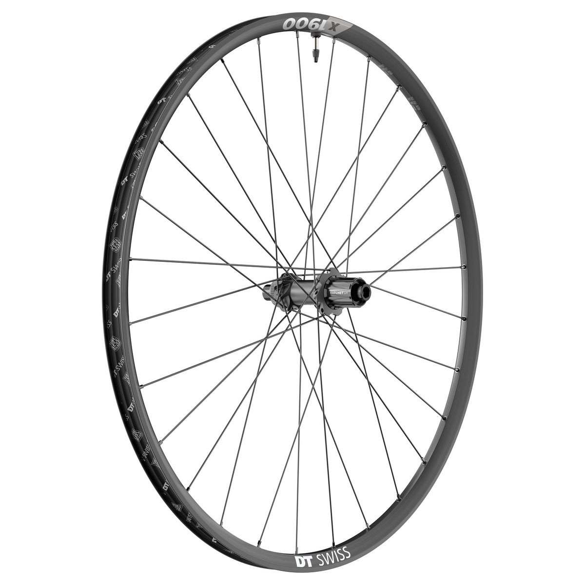 DT SWISS X 1900 SPLINE 29'' 25 mm 12x148 mm Baghjul