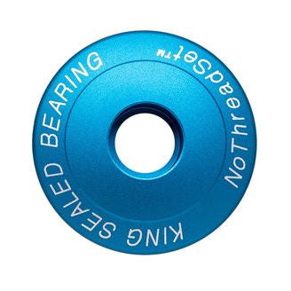 CHRIS KING 1"1/8 Stem Cap Turquoise