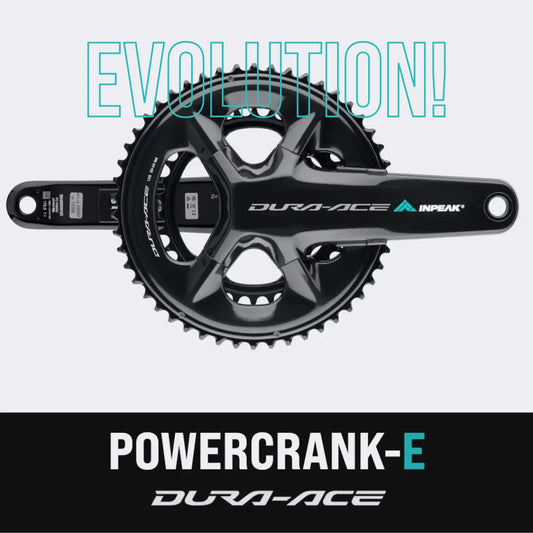 Mechanizm korbowy z miernikiem mocy INPEAK POWERCRANK-E TWIN2 LR Shimano Dura-Ace R9200