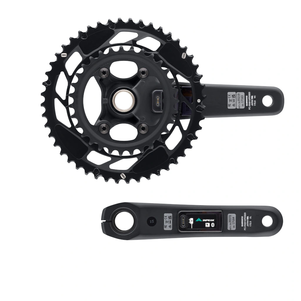 INPEAK POWERCRANK-E TWIN2 LR Shimano GRX RX820-2 Power Meter Chainset