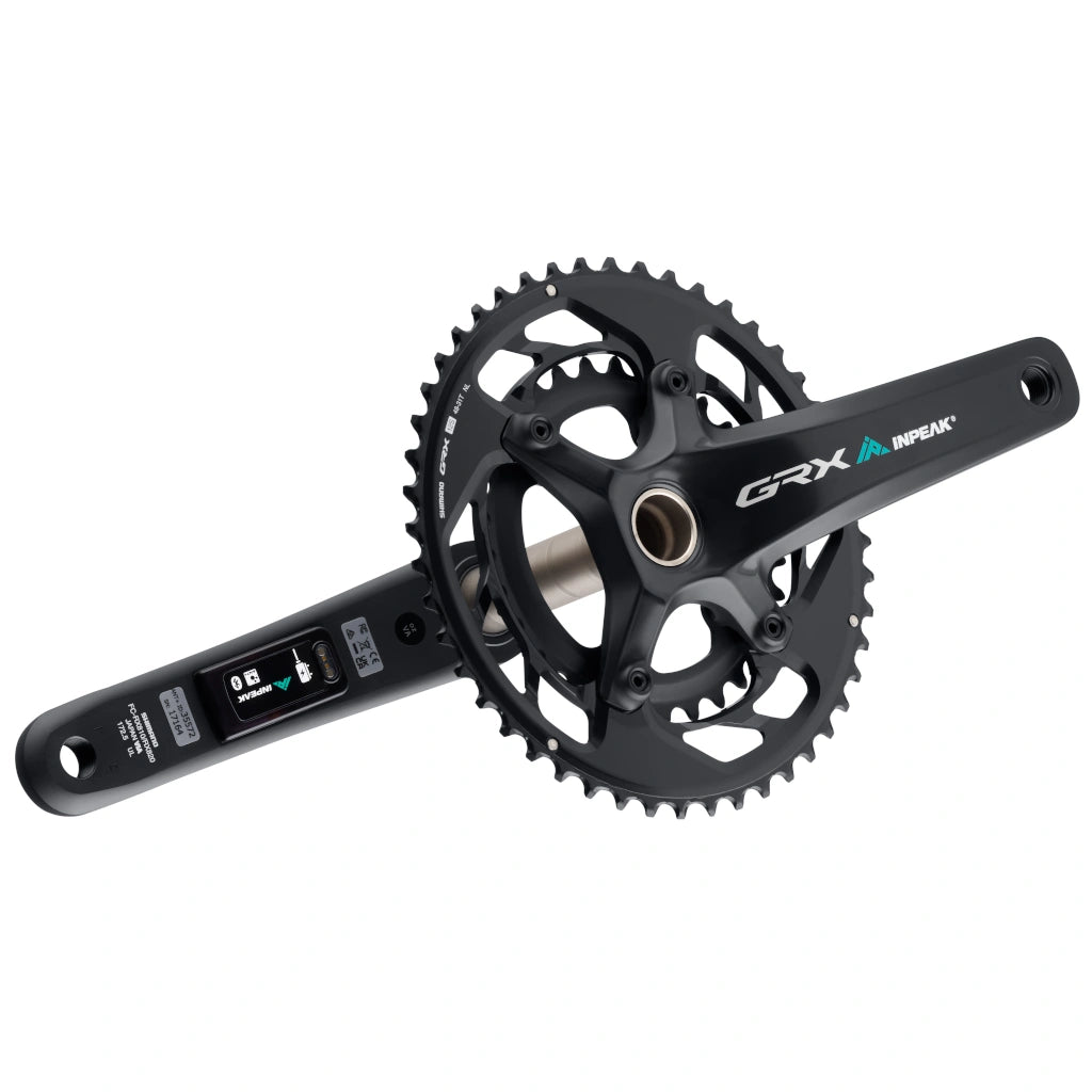INPEAK POWERCRANK-E TWIN2 LR Shimano GRX RX820-2 Power Meter Chainset