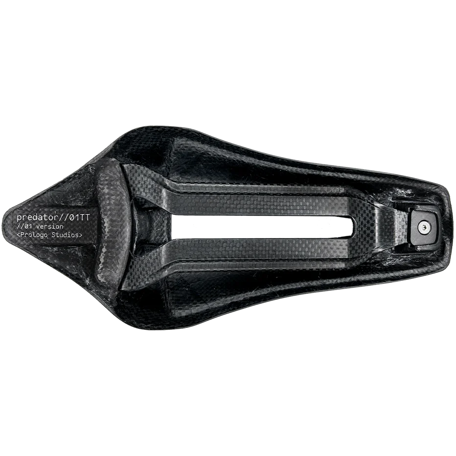 Saddle PROLOGO PREDATOR 01 TT 110/50mm Nack Rails Black