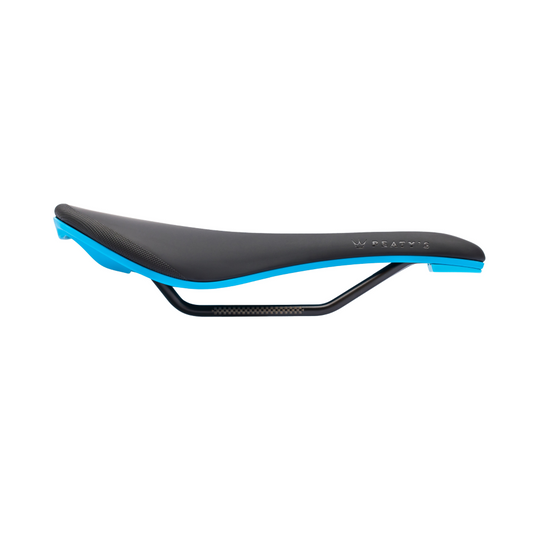 PEATY'S Monarch CrMo Rails Saddle Turquoise
