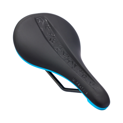 PEATY'S Monarch CrMo Rails Saddle Turquoise