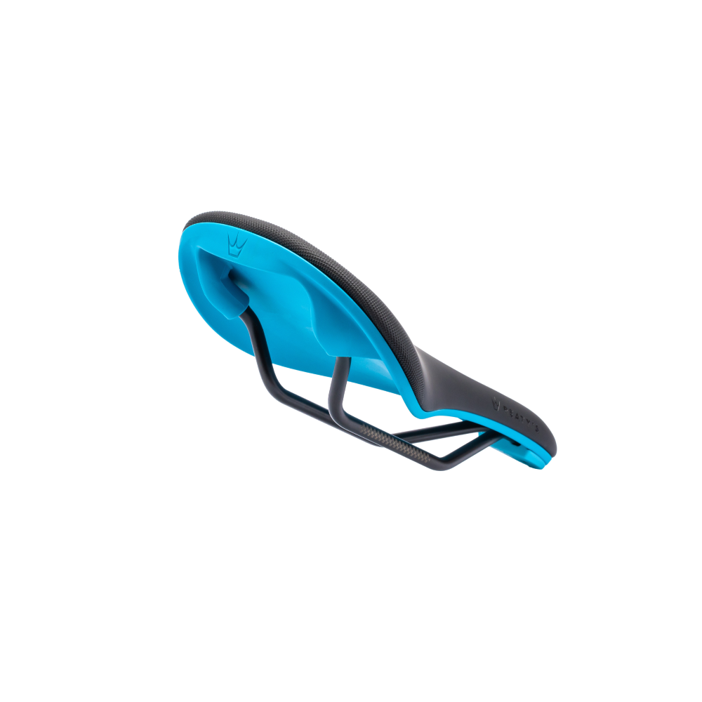 PEATY'S Monarch CrMo Rails Saddle Turquoise