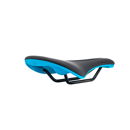 PEATY'S Monarch CrMo Rails Saddle Turquoise