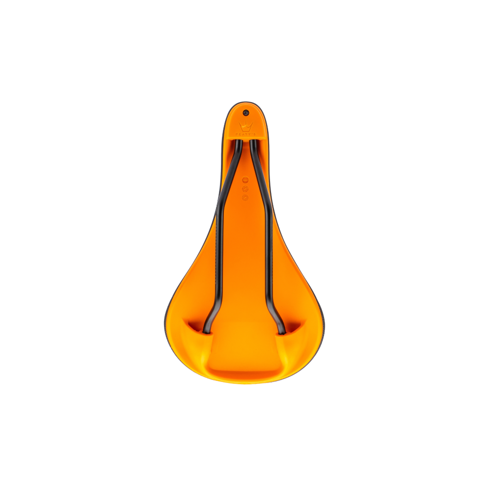 Sadel PEATY'S Monarch skinner krom orange