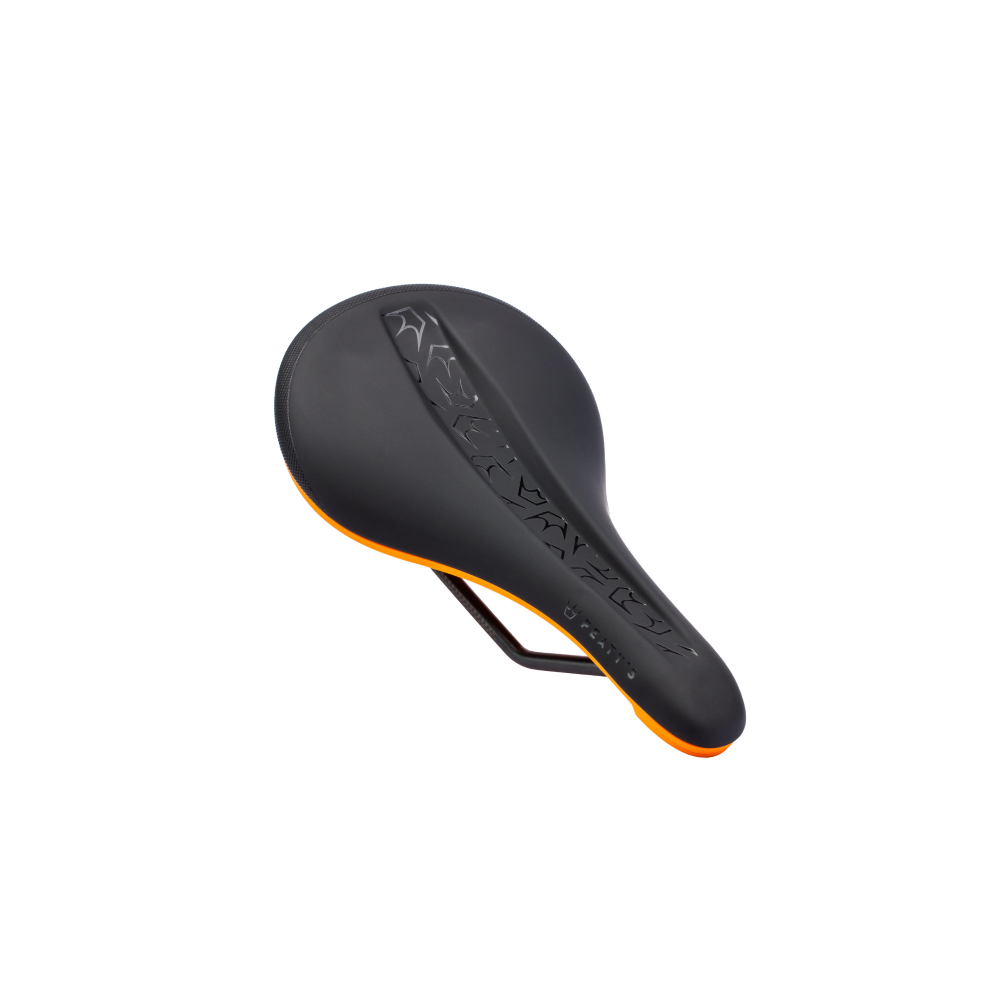 Sadel PEATY'S Monarch skinner krom orange