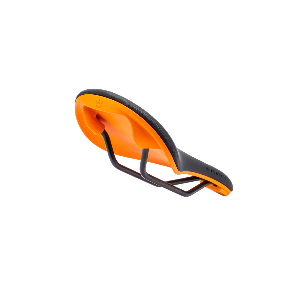 Sadel PEATY'S Monarch skinner krom orange