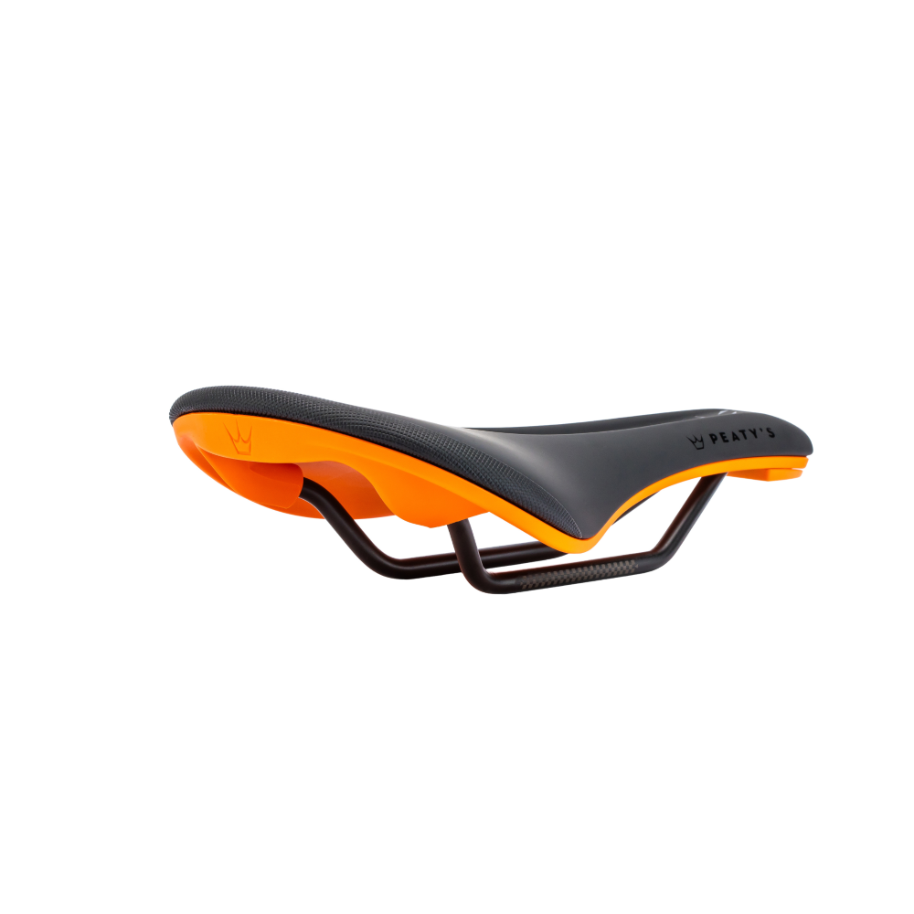 Sadel PEATY'S Monarch skinner krom orange