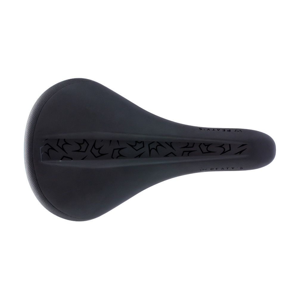 PEATY'S Monarch Titanium Rails Saddle Black