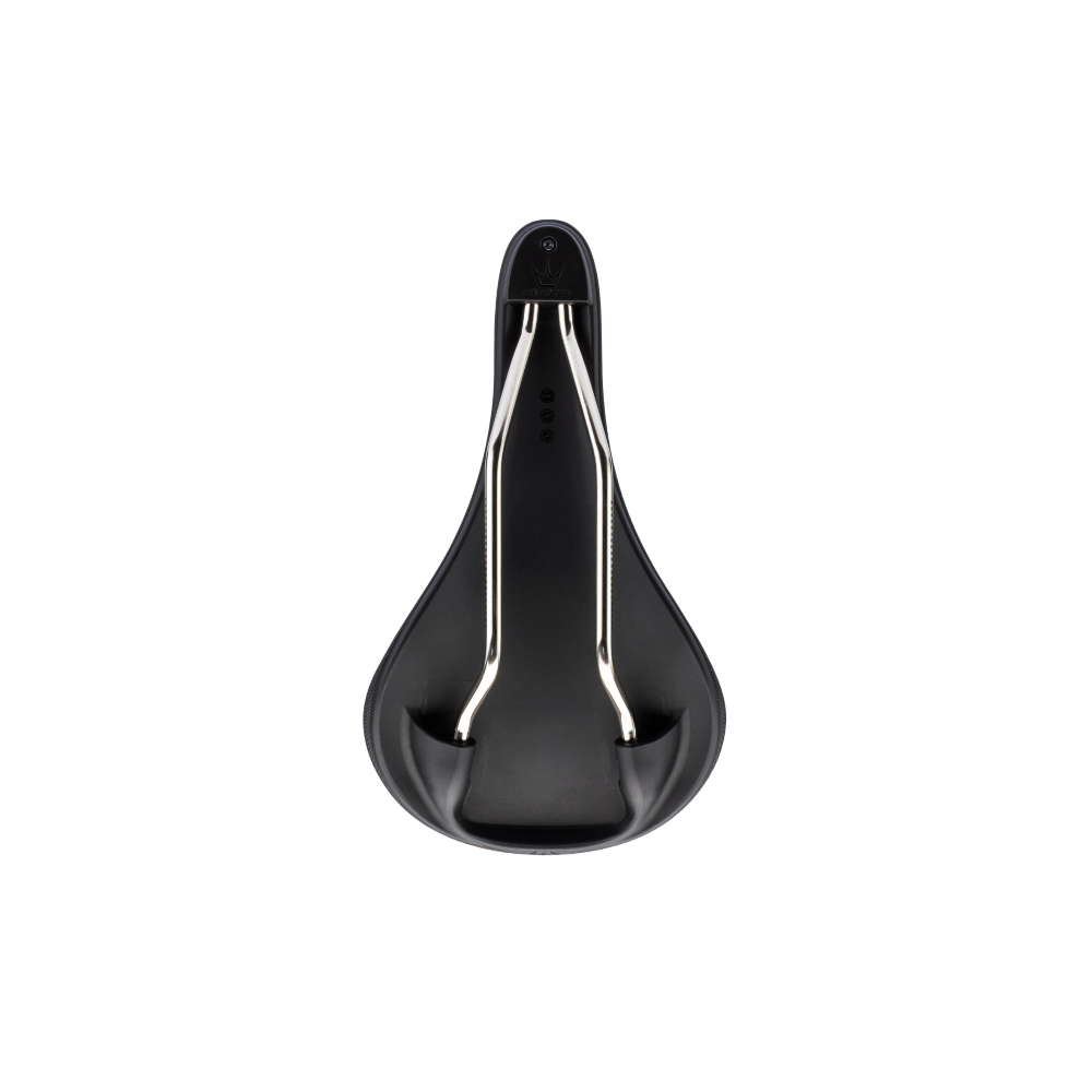 PEATY'S Monarch Titanium Rails Saddle Black