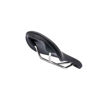 PEATY'S Monarch Titanium Rails Saddle Black