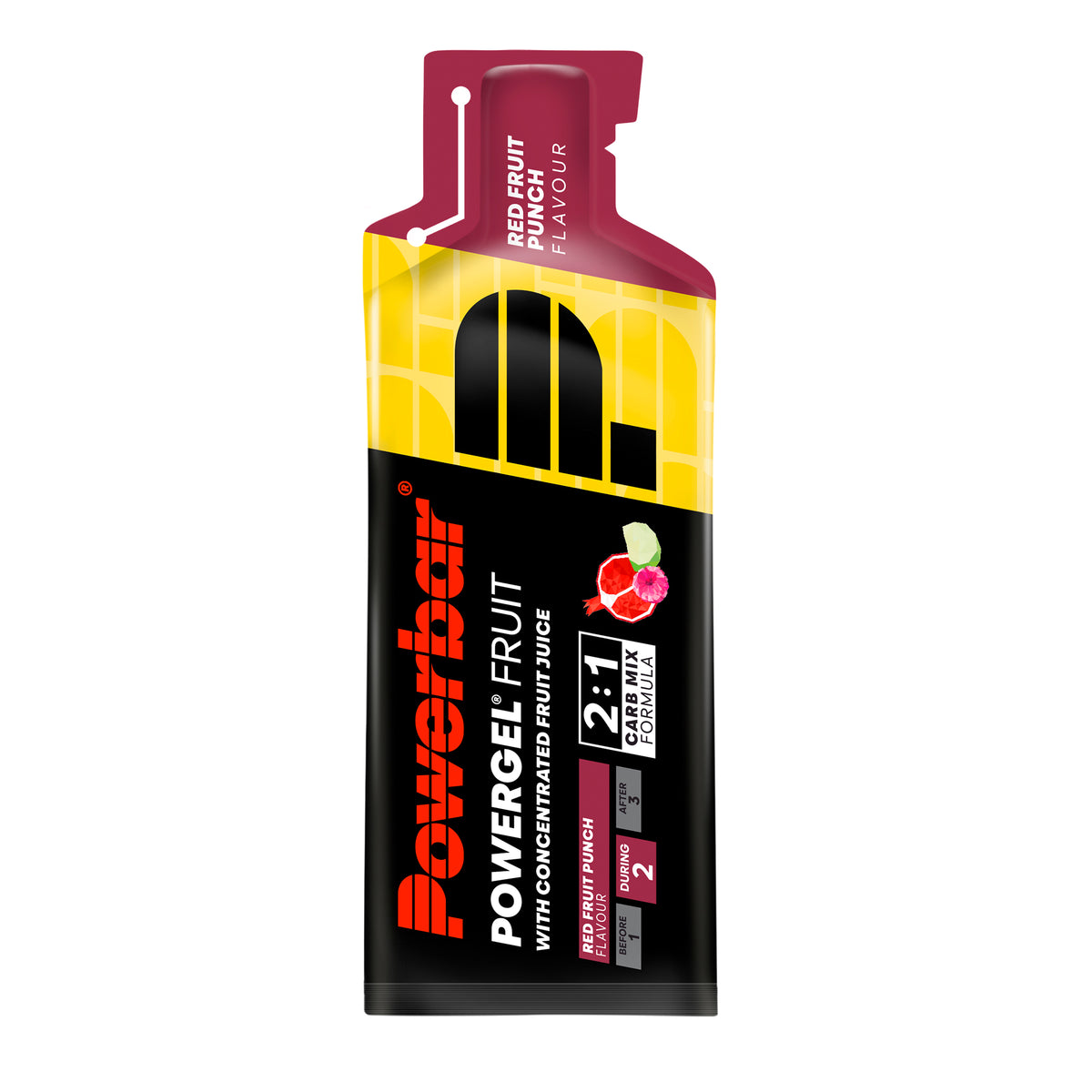 Energetický gel POWERBAR POWERGEL FRUIT (41 g) Červené ovoce